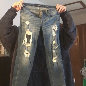 Medium Wash Boyfriend Jeans